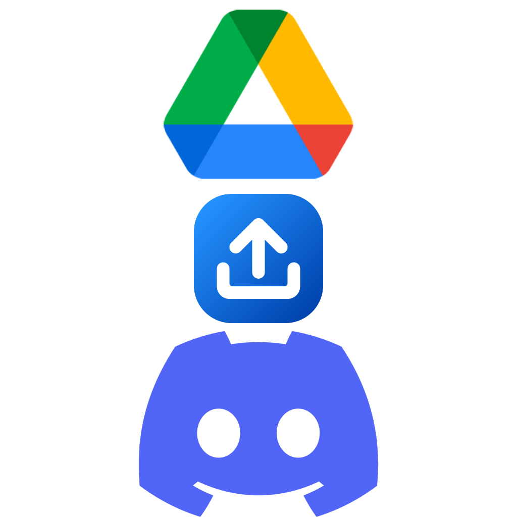 Discord Google Drive Upload Bot Logo